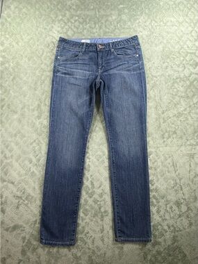 GAP Straight-Leg Jeans in Dark Blue Wash